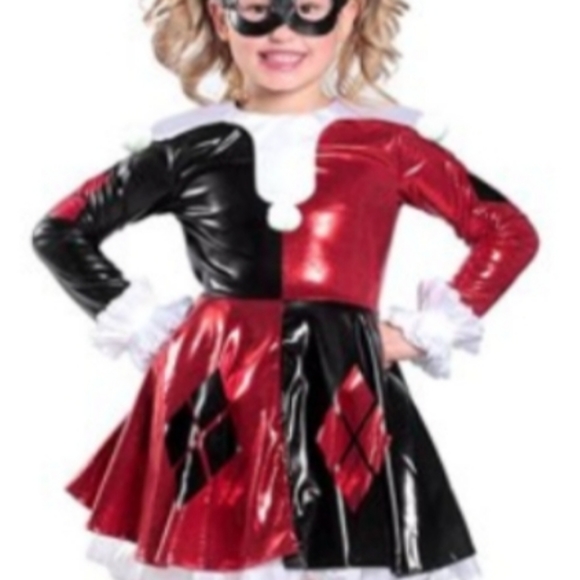 DC Super Friends Harley Quinn Child Costume - Picture 1 of 1